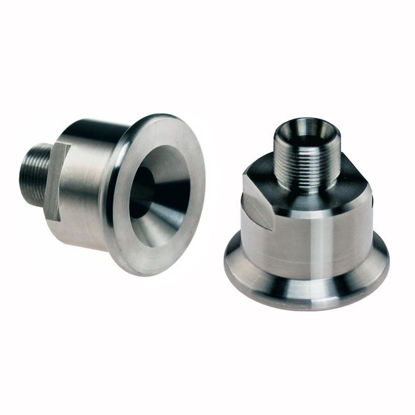ADAPTERS, BEADED PIPE, STAINLESS STEEL