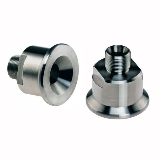 ADAPTERS, BEADED PIPE, STAINLESS STEEL