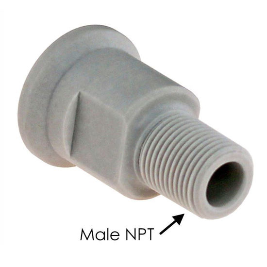 ADAPTERS, FILTER REACTORS, LOWER OUTLET