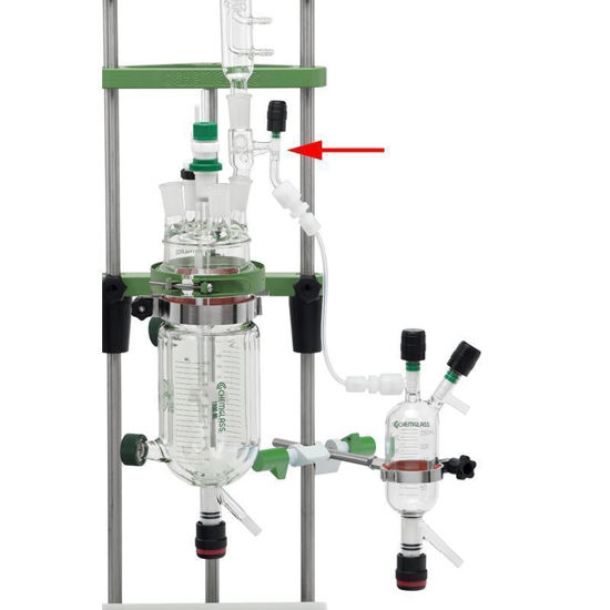 ADAPTERS, DISTILLING/SPLITTING, PROCESS REACTORS, ANGLED 