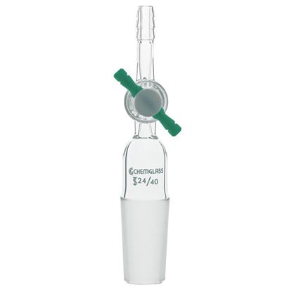 ADAPTERS, FLOW CONTROL, PTFE STOPCOCK