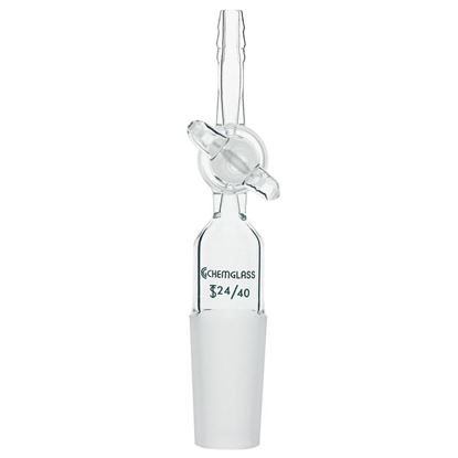 ADAPTERS, FLOW CONTROL, GLASS STOPCOCK