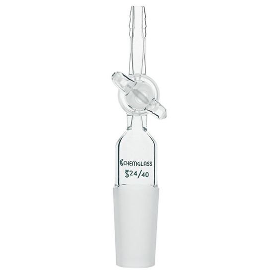 ADAPTERS, FLOW CONTROL, GLASS STOPCOCK