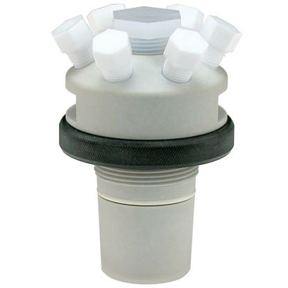ADAPTERS, MULTIPORT, PTFE