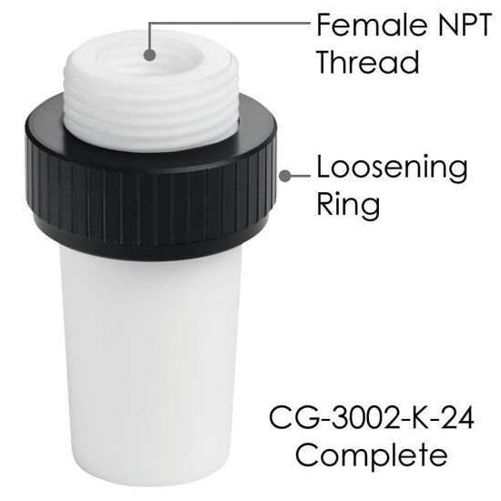 STOPPERS/ADAPTERS, EXTRACTION NUT, NPT