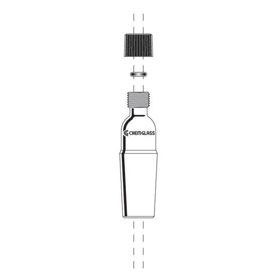 ADAPTERS, THERMOMETER, INLET 