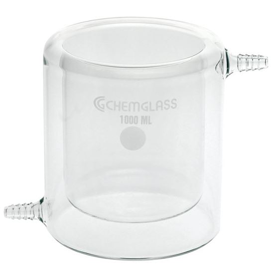 BEAKERS, JACKETED REACTION, CONICAL BOTTOMS