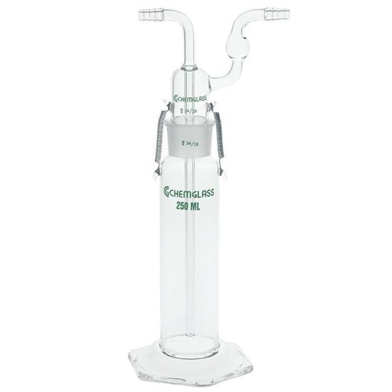 BOTTLES, GAS WASHING, TALL FORM, DRECHEL