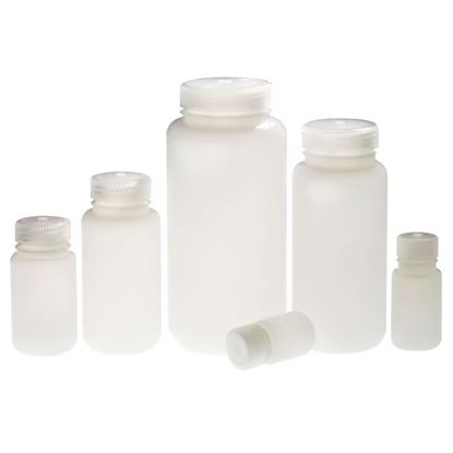 BOTTLES, HIGH DENSITY POLYETHYLENE (HDPE), WIDE MOUTHS