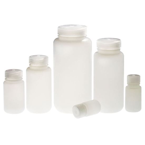 BOTTLES, HIGH DENSITY POLYETHYLENE (HDPE), WIDE MOUTHS