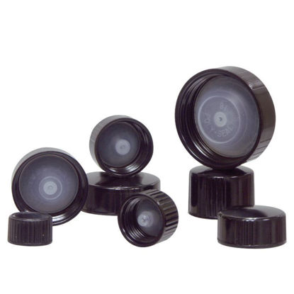 CAPS, BLACK, POLYSEAL, CONES
