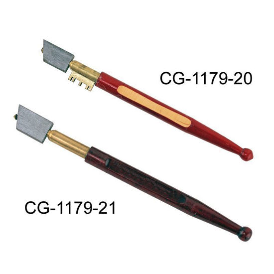 PLATE GLASS CUTTERS, DIAMOND TIPS 