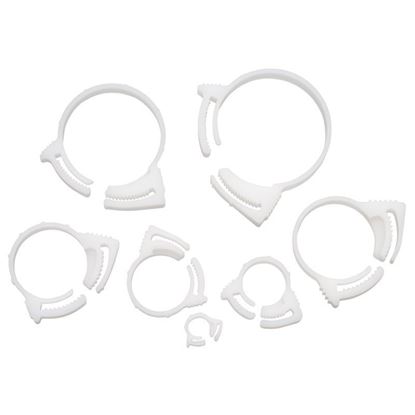 CLAMPS, TUBING, NYLON, SNAP-GRIPS