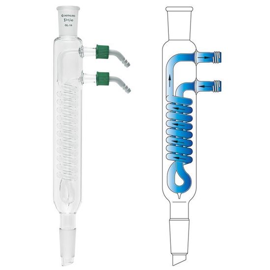 CONDENSERS, REFLUX, REMOVABLE HOSE CONNECTIONS