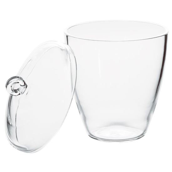CRUCIBLES WITH LIDS, QUARTZ