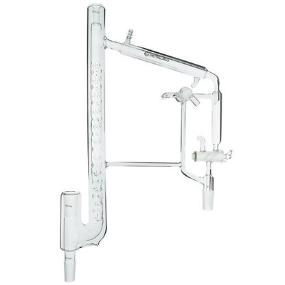 DISTILLING HEADS, VACUUM JACKETED, VIGREUX