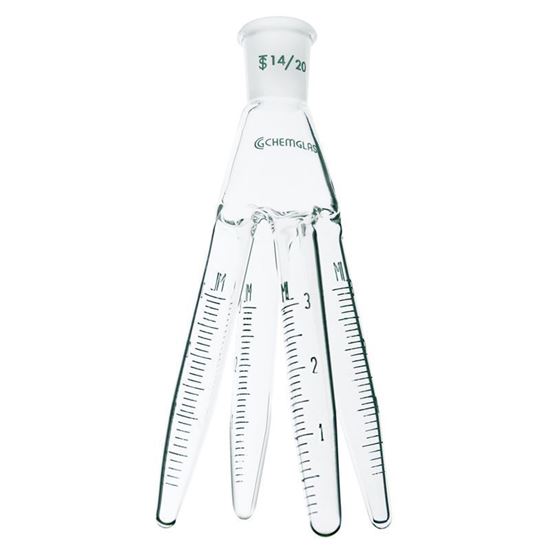 DISTILLATION RECEIVERS, GRADUATED