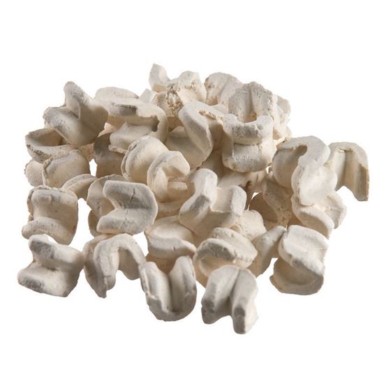 PACKING FOR DISTILLING COLUMNS, PORCELAIN BERL SADDLES