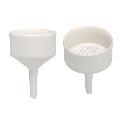 FUNNELS, BUCHNER, PORCELAIN 