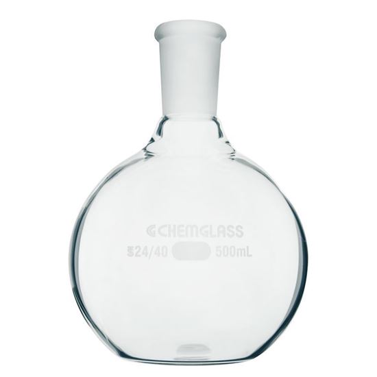 FLASKS, FLAT BOTTOM, SINGLE NECK