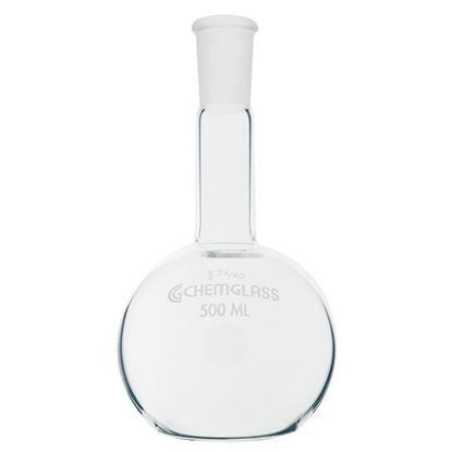 FLASKS, FLAT BOTTOM, LONG NECKS