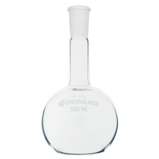 FLASKS, FLAT BOTTOM, LONG NECKS