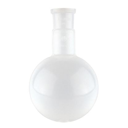 FLASKS, PFA, ROUND BOTTOM, SINGLE NECK