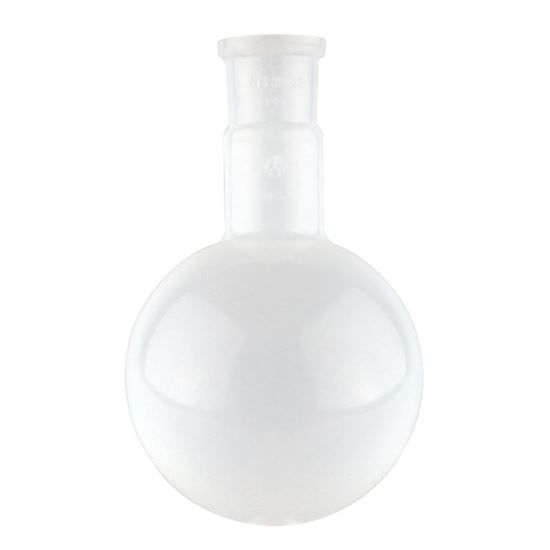 FLASKS, PFA, ROUND BOTTOM, SINGLE NECK