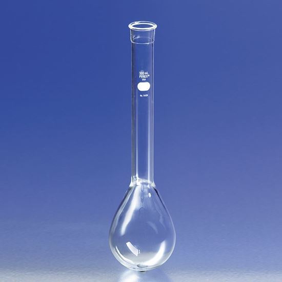 FLASKS, KJELDAHL, ROUND BOTTOM, LONG NECK, PYREX