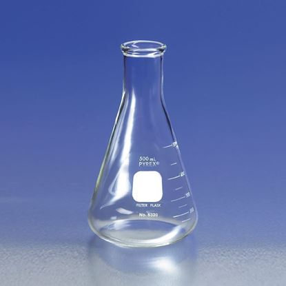 FLASKS, FILTERING, HEAVY WALL, GRADUATED, PYREX