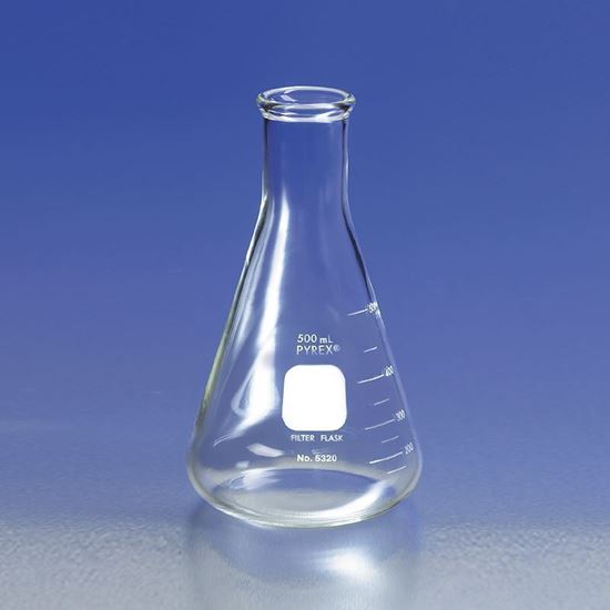 FLASKS, FILTERING, HEAVY WALL, GRADUATED, PYREX