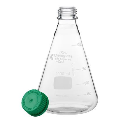 FLASKS, ERLENMEYER, GL THREADS