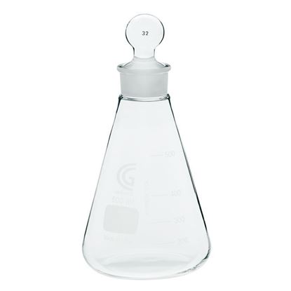 FLASKS, ERLENMEYER, STOPPER TOPS