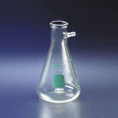 FLASKS, FILTERING, HEAVY WALL, PROTECTIVE COATING*, TUBLATION, GRADUATED, PYREXPLUS®