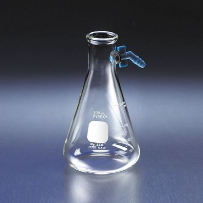 FLASKS, FILTERING, HEAVY WALL, REPLACEABLE TUBULATIONS, PYREX