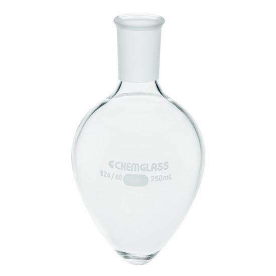 FLASKS, HEAVY WALL, PEAR SHAPED