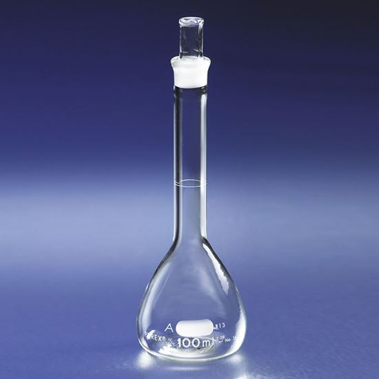 FLASKS, VOLUMETRIC, PYREX®, CLASS A, PYREX® STOPPER