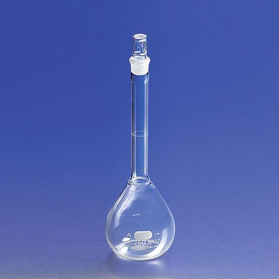 FLASKS, VOLUMETRIC, CLASS A, PYREX®, CORNING CERTIFIED AND SERIALIZED, PYREX® STOPPERS