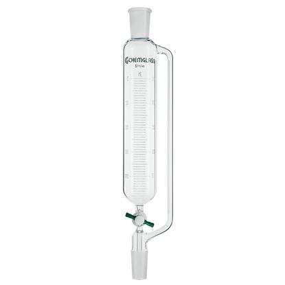 FUNNELS, ADDITION, GRADUATED, PTFE STOPCOCKS