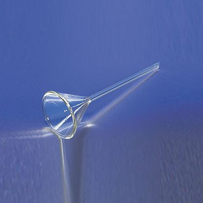 FUNNELS, PLAIN, 60° ANGLE, LONG STEM, PYREX®