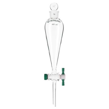 FUNNELS, SQUIBB, SEPARATORY, PTFE STOPCOCKS