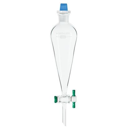 FUNNELS, SEPARATORY, SQUIBB, PTFE STOPCOCKS, PE STOPPERS