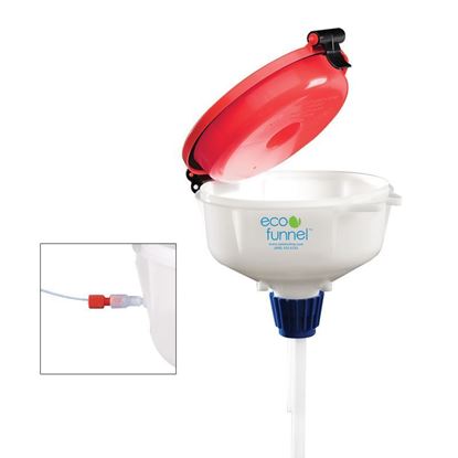ECO FUNNELS, 8 INCH, HPLC WASTE HOOK ADAPTERS
