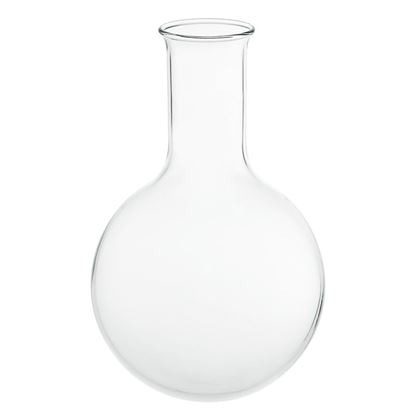GLASSBLOWERS FLASK BLANKS, ROUND BOTTOM