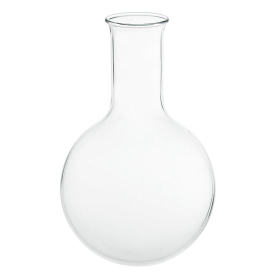 GLASSBLOWERS FLASK BLANKS, ROUND BOTTOM
