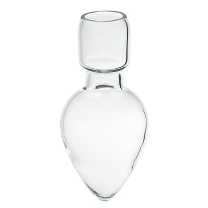 GLASSBLOWERS FLASK BLANKS, PEAR SHAPED