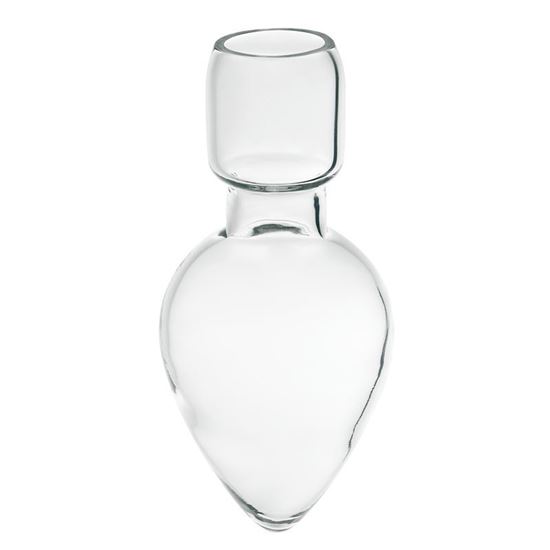 GLASSBLOWERS FLASK BLANKS, PEAR SHAPED
