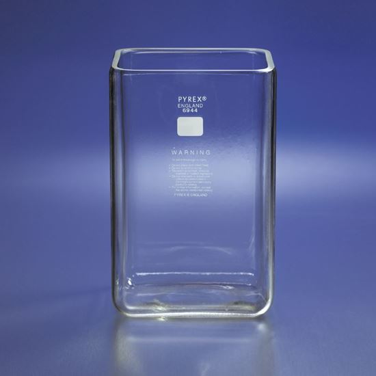 JARS, RECTANGULAR, CHROMATOGRAPHY, PYREX®