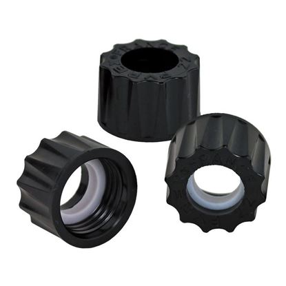 CAPS WITH APERTURE, SVL®, WITH SEALING RINGS