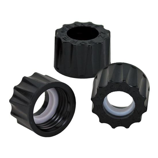 CAPS WITH APERTURE, SVL®, WITH SEALING RINGS
